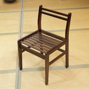 竹制背靠椅阳台小椅子软椅幼儿园学习椅久坐不热竹椅儿童凉爽休闲