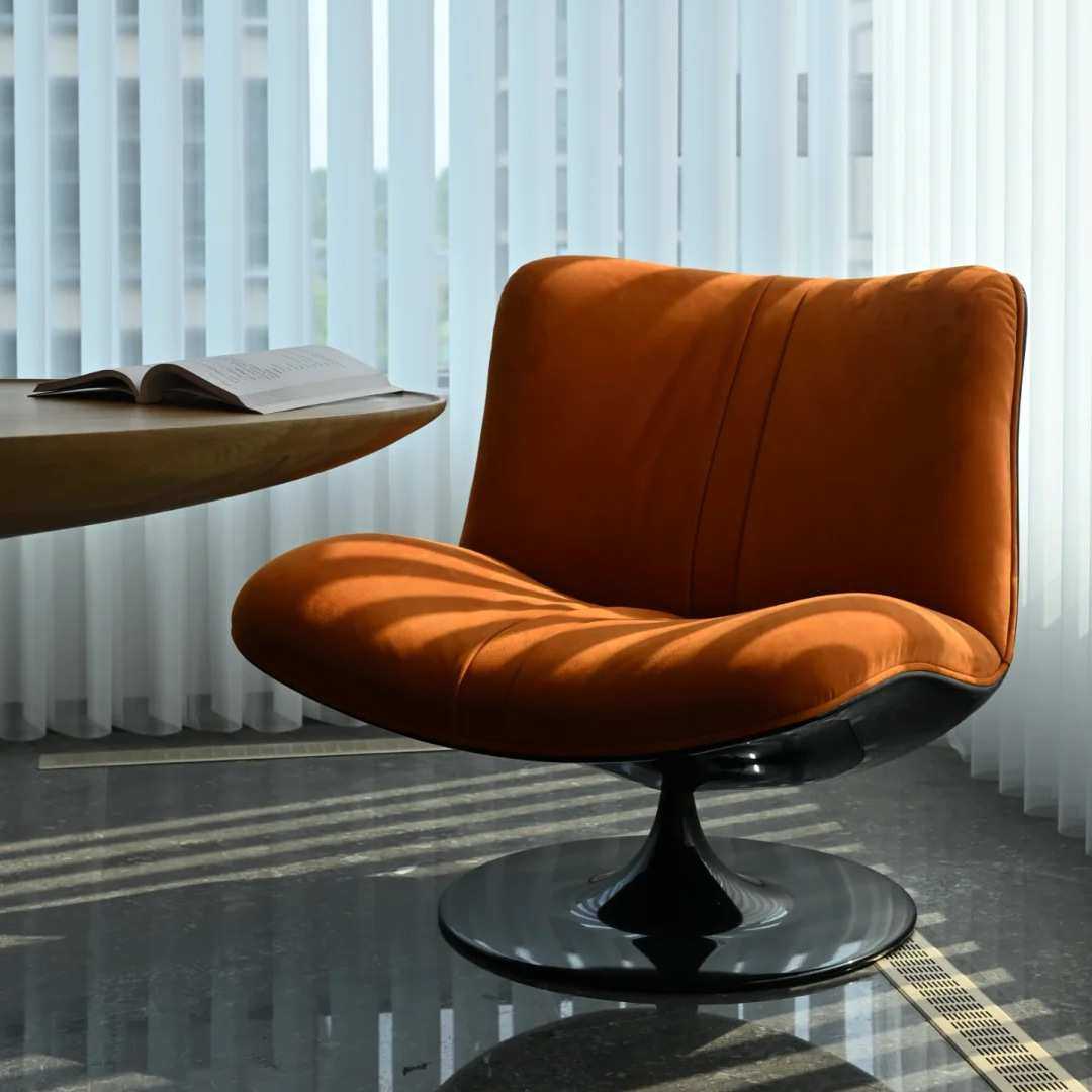 意式极简麂皮绒沙发椅旋转躺椅创意设计网红客厅酒店会客单人沙发,模玩/动漫/周边/娃圈三坑/桌游,模型制作工具/辅料耗材,淘宝优惠券,粉丝福利购,淘宝优惠卷