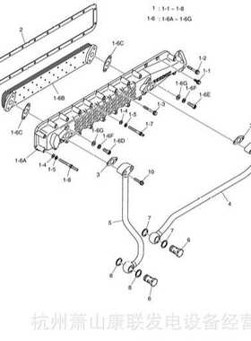06.01923-3124螺栓组件 PU126斗山
