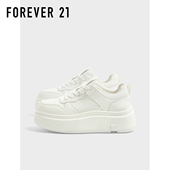 F21厚底增高小白鞋 超级好看休闲百搭低帮运动板鞋 女2026新款 春季