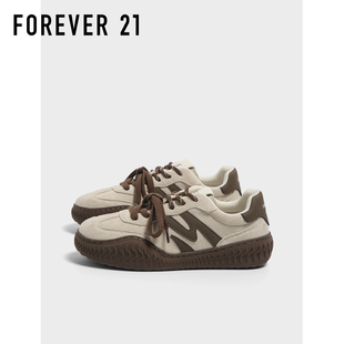 软平底轻便百搭超好看耐磨休闲运动鞋 F21德训鞋 秋季 2025新款 女款