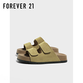 女可外穿厚底增高耐磨休闲沙滩凉拖鞋 新款 2026夏季 F21真皮勃肯鞋