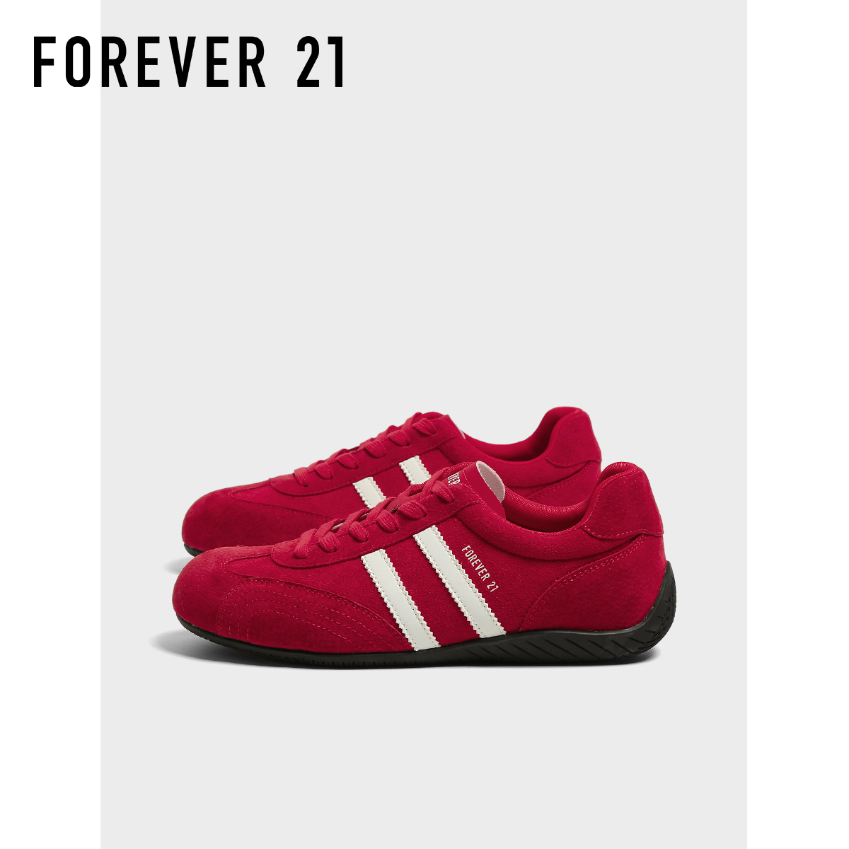 F21时尚厚底德训鞋男款