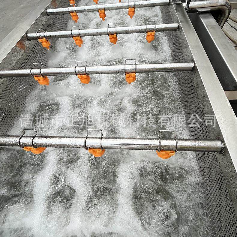 预制菜全自动蔬菜清洗机商用气泡冲浪洗菜机水果清洗加工设备厂家,机械设备,消毒灭菌设备,淘宝优惠券,粉丝福利购,淘宝优惠卷