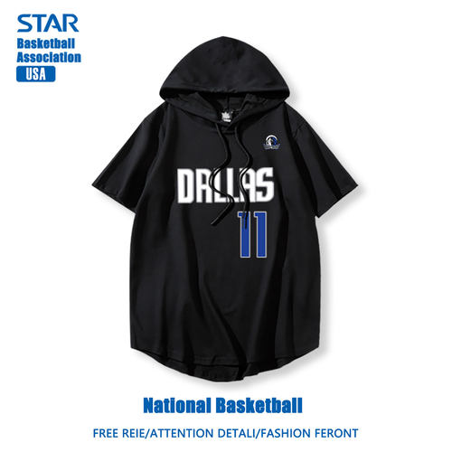 欧文汤普森球衣纯棉篮球短袖T恤