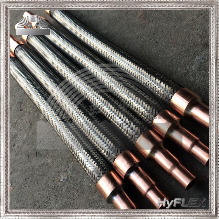 不锈钢金属软管制冷机组排气吸气避震管组件19MM22MM