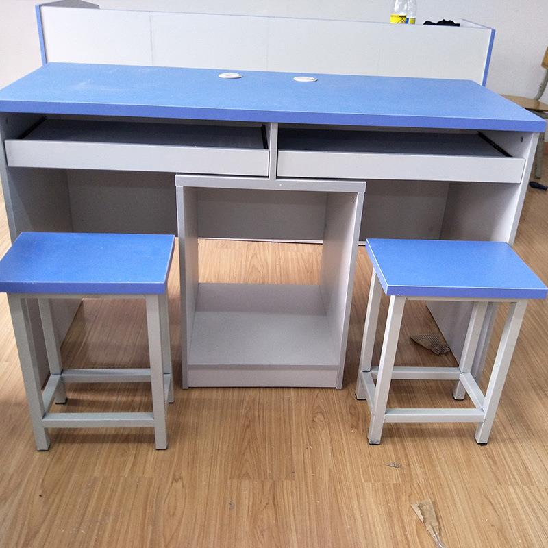 学校实验电脑桌中学生电脑桌子电脑桌电教室培训翻转电脑桌