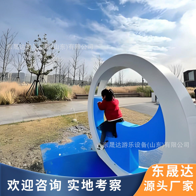 发光单车景区公园健身互动骑行发电喷水自行车大型游乐设备