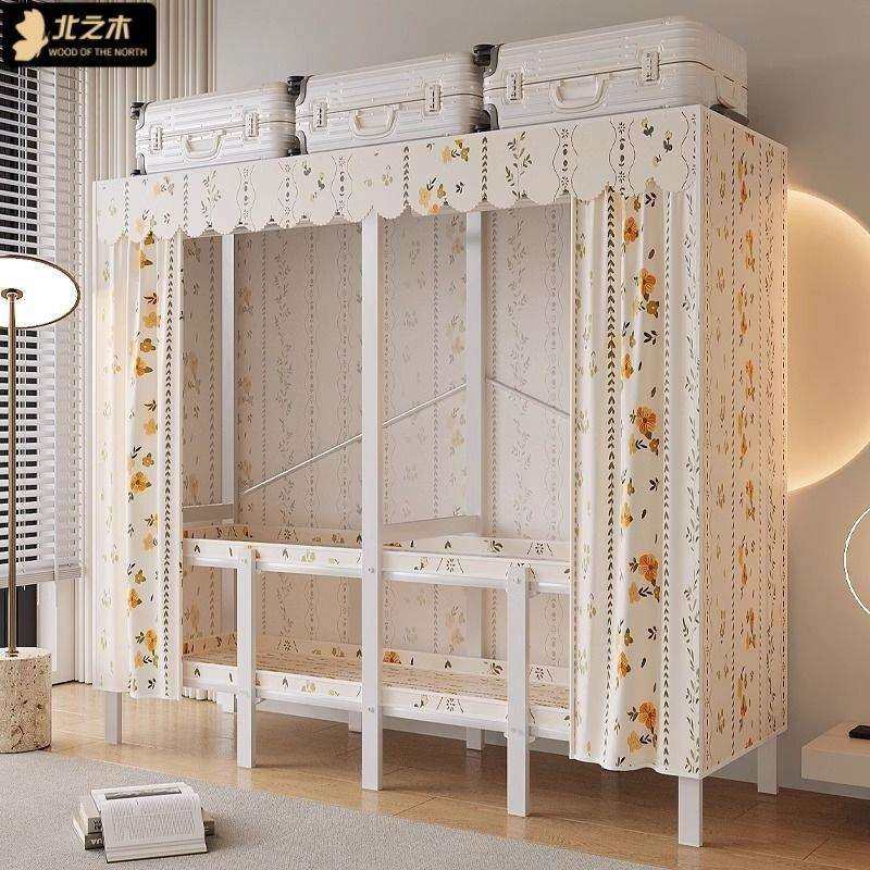 衣柜家用卧室收纳柜免安装折叠衣柜宿舍衣柜简易衣柜出租房