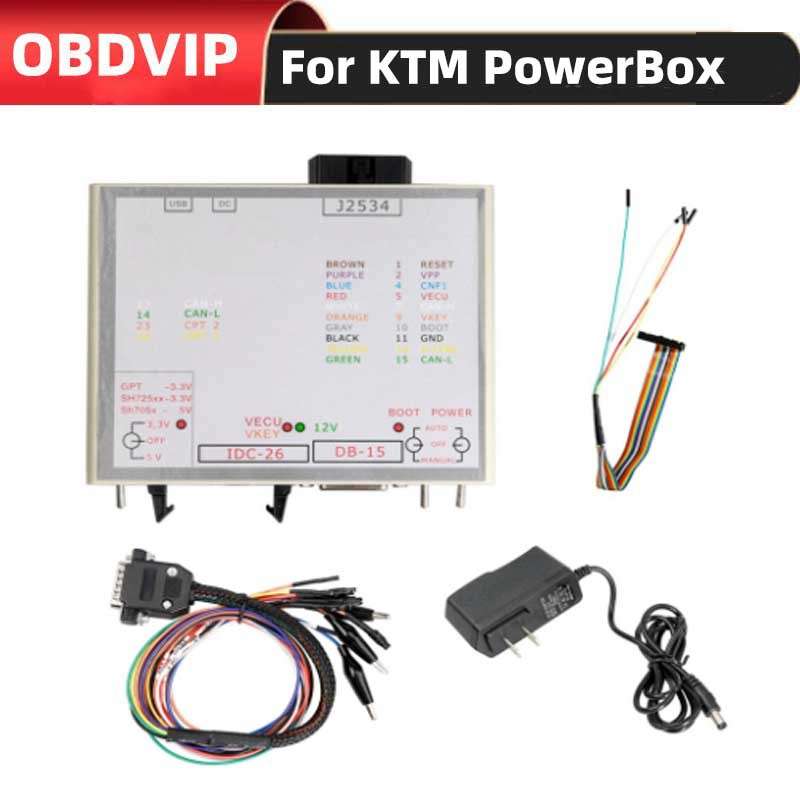 KTM电源盒PowerBox Adapter for KTMFLASH V1.95 Programmer Tool