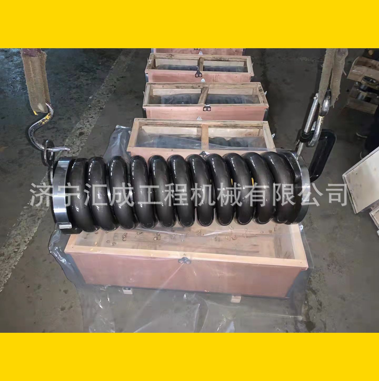 推土机涨紧装置 涨紧弹簧 推土机张紧油缸 推土机涨紧轮 引导轮图片