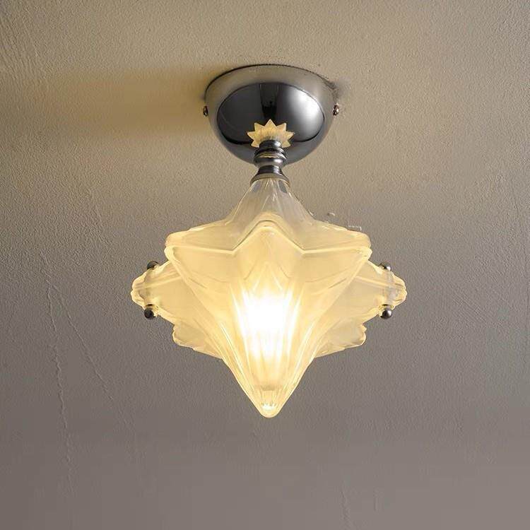 法式氛围感过道灯餐厅客厅创意设计星星装饰灯餐桌卧室吸顶灯室内