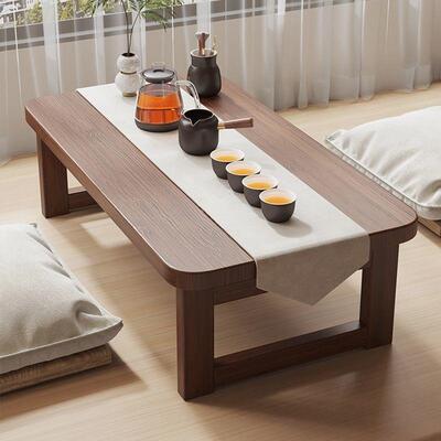 可折叠小茶几阳台桌飘窗桌榻榻米矮桌茶桌小户型家用书桌