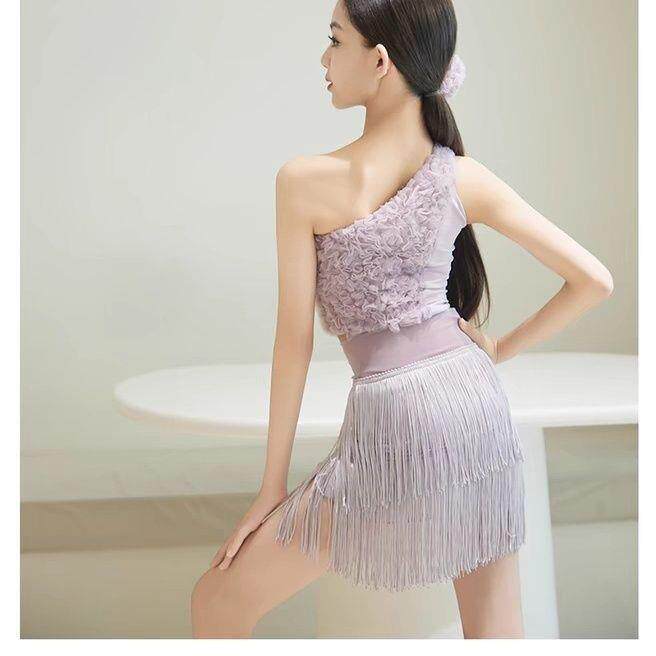 夏季新款拉丁舞服练习服演出舒适套装显白高档亲肤少儿舞台表演服