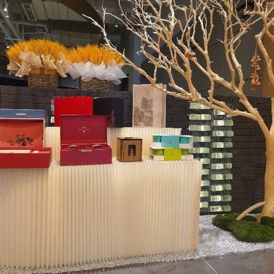 折叠多层摆摊纸风琴家具展架货架中岛展会布置折叠桌派对拉伸展台