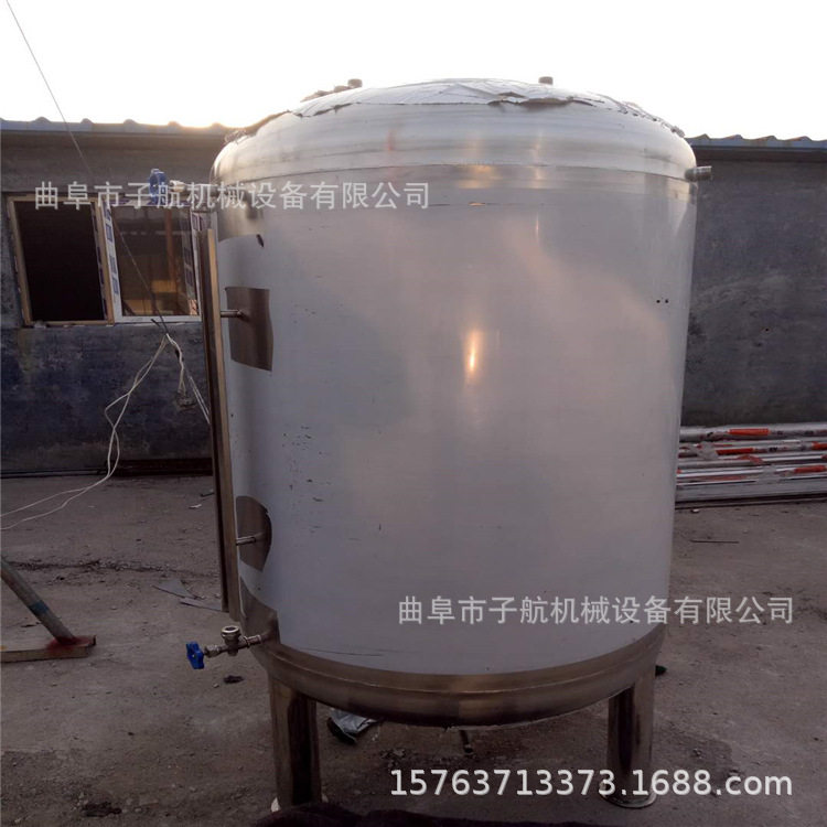食用米酒发酵罐 304不锈钢储液罐 立式 卧式酒精暂存罐