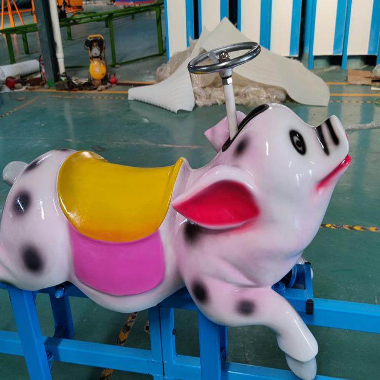 户外网红游乐项目骑猪赛跑小猪比赛景区农庄打卡小猪快跑设备