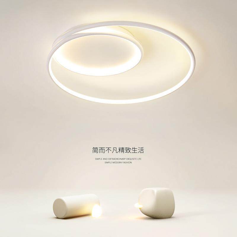 2025新款极简主卧室灯房间灯现代简约网红北欧风吸顶灯设计感家用