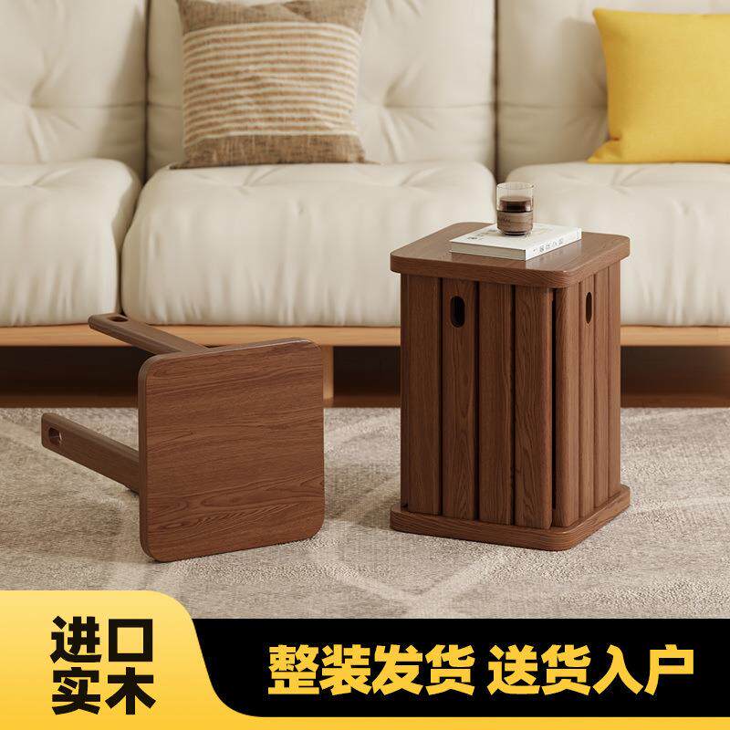 实木叠叠凳家用方形板凳客厅多功能组合方凳简约创意叠叠乐小凳子