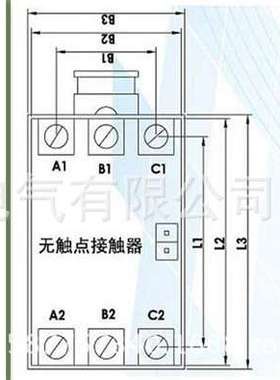 无触点接触器T44A15-3P电压98-280VACT40A15-3PT44ZA75-3PT43N15