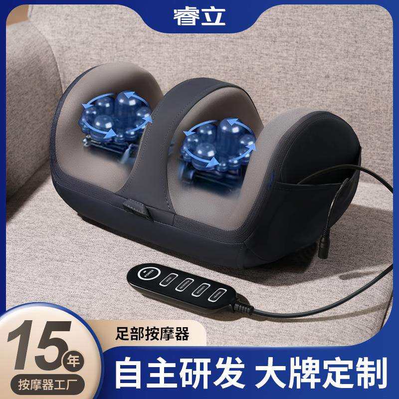 足疗机全自动揉捏腿部按摩器全腿底脚热敷脚部足底小腿按摩仪
