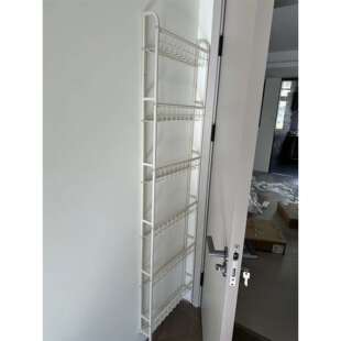 舒福思门后款铁艺9cm超窄夹缝收纳架收纳柜墙上书架置物架