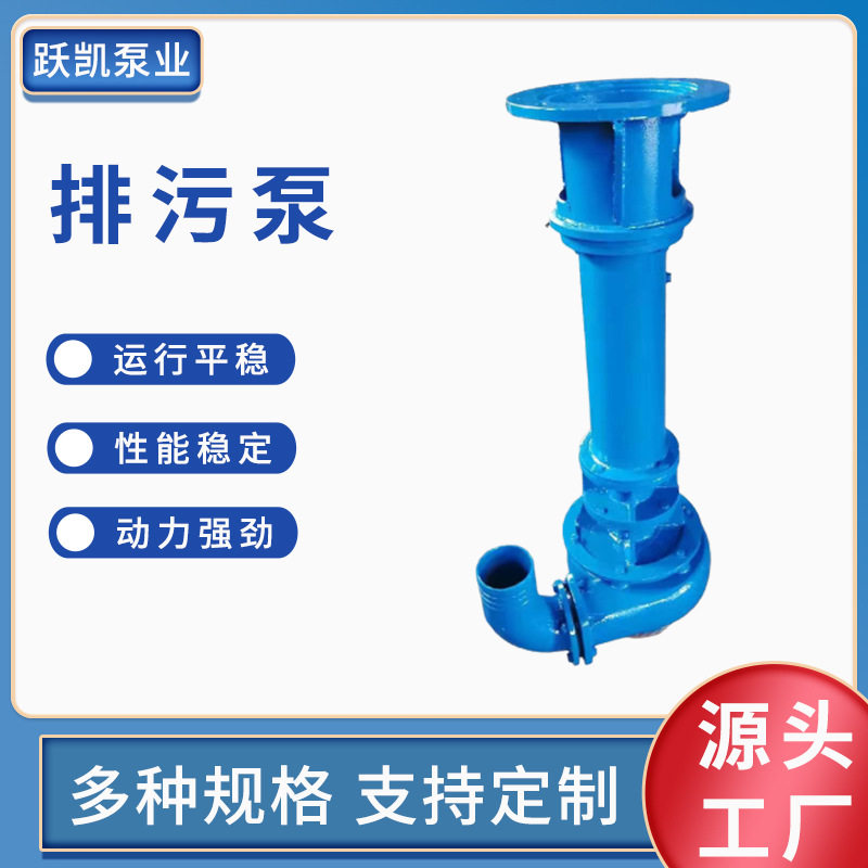 液下排污泵大流量高扬程污水废水排水泵池塘耐腐蚀工程矿用泥浆泵图片