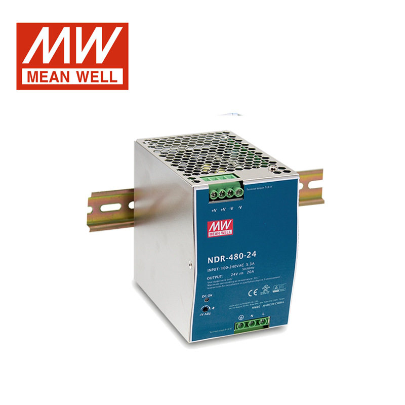 NDR-480-24 240W|48V|90-264VAC/127-370VDC NDR轨道式开关电源
