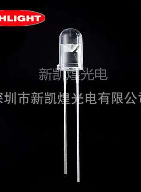 LED直插灯珠发光管5MM白发紫灯紫光紫色圆头紫光F5紫灯大芯片UV光