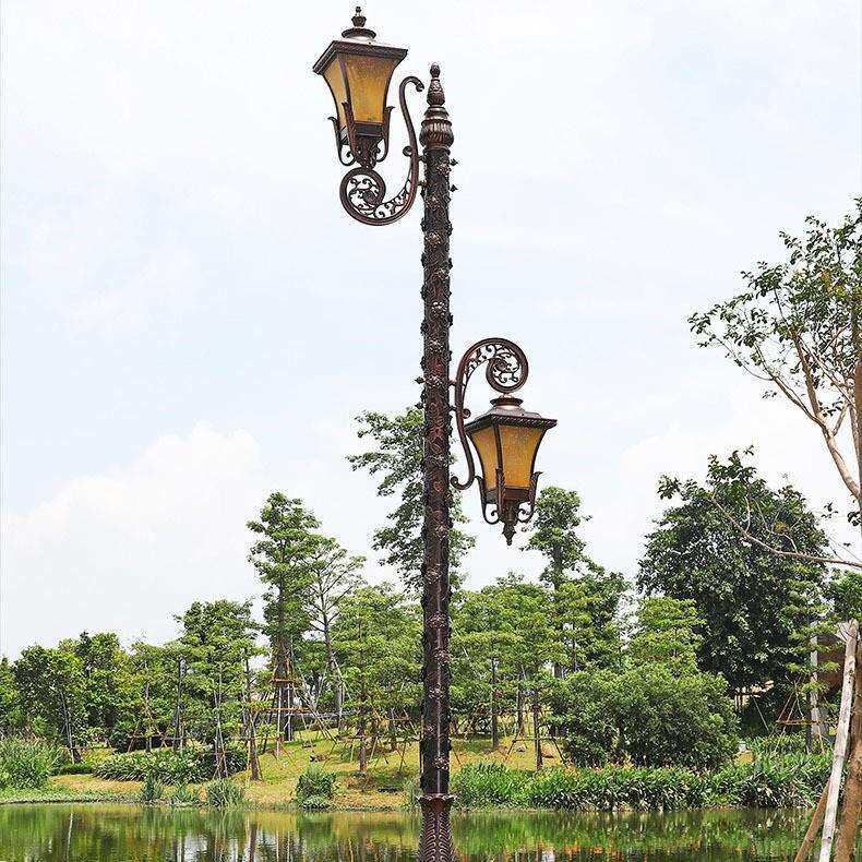 公园广场庭院住宅小区道路照明亮化LED太阳能庭院路灯高杆景观灯