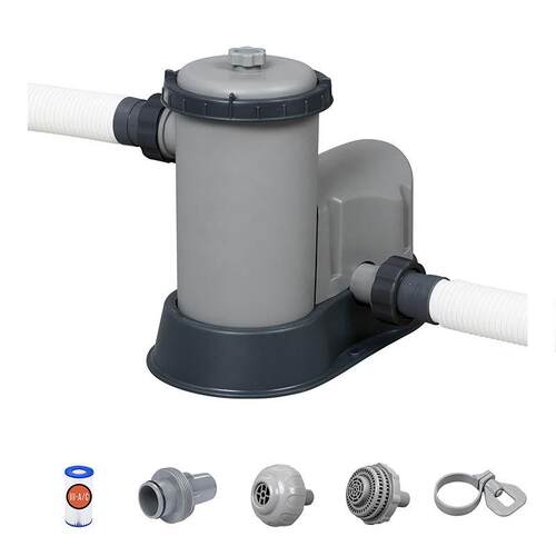 Bestway58389家用泳池过滤器欧规1500gal220V过滤泵泳池过滤设备