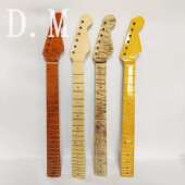 ST21品亮光电吉他右手一体虎纹柄吉他琴颈枫木虎纹带背中线琴柄