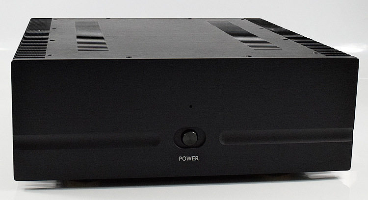 CJ-WA130全铝功放机箱412*430*150后级甲类两侧带散热器机箱