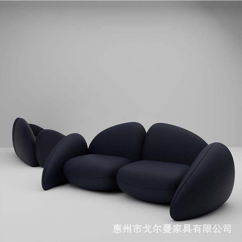 戈尔曼意大利设计师创意简约现代异形螃蟹造型松子多人沙发
