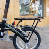 折叠车14寸货架412铝合金尾架16寸后架K3衣架1402行李架骑行架