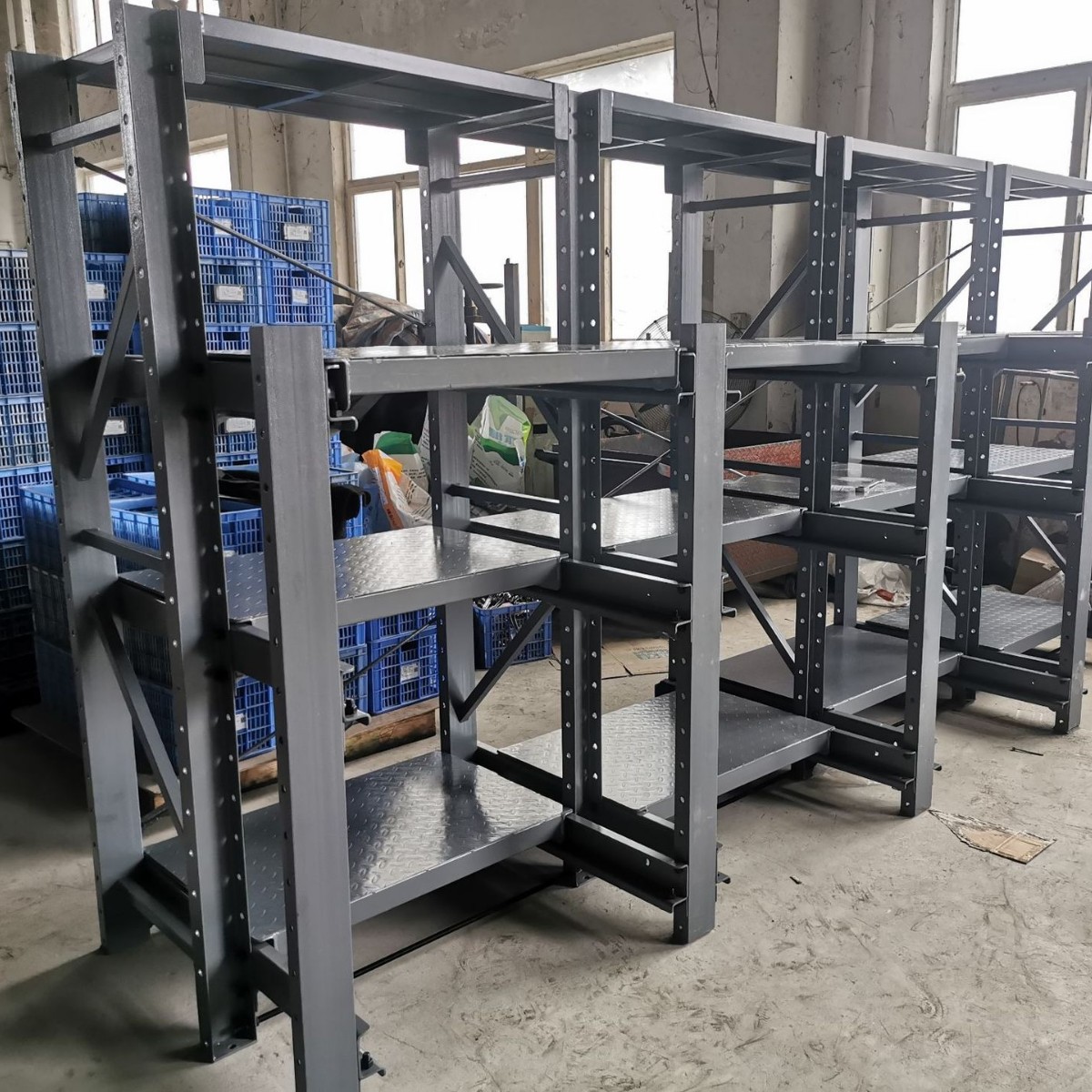 模具货架重型模具架 抽屉式货架图片