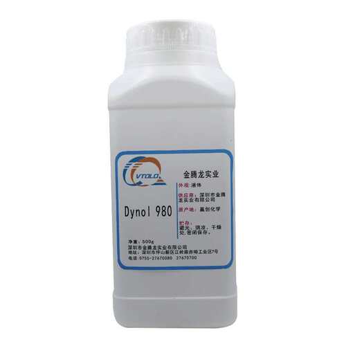 赢创德固赛Dynol 980水性润湿流平剂 木器漆光油基材 500g/瓶