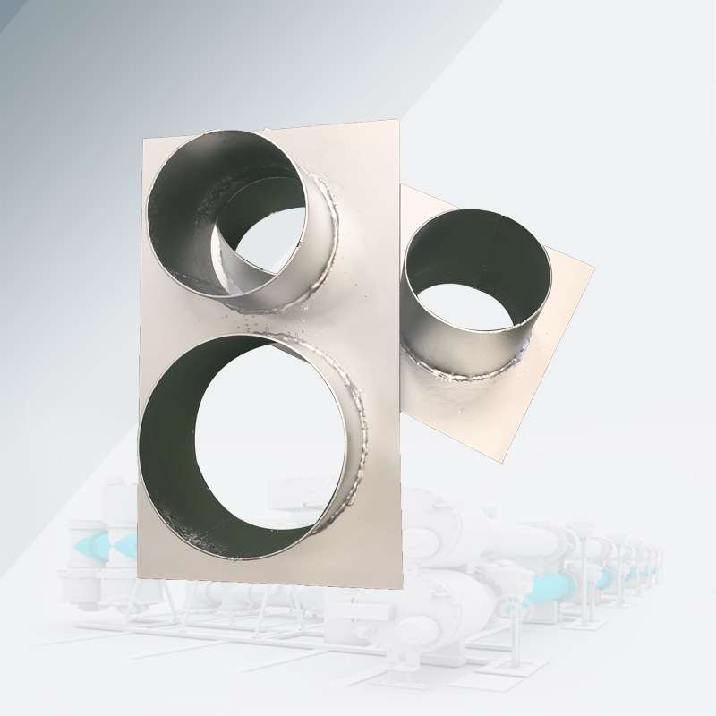 穿墙套管07FD02热镀锌防护密闭套管 ABCDE型电气组合密闭肋