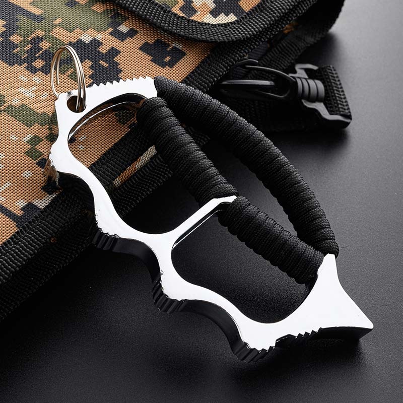 防身武器虎指四指手套拳套手撑子