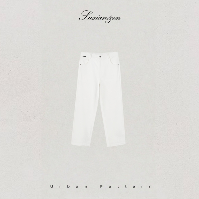 【素先森】26新款春季天丝棉凉感透气微弹百搭神裤直筒裤DDK9750