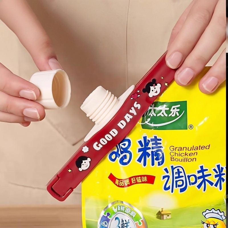 食品袋封口夹食物袋子密封夹零食夹厨房塑料袋夹子调料密封口奶粉