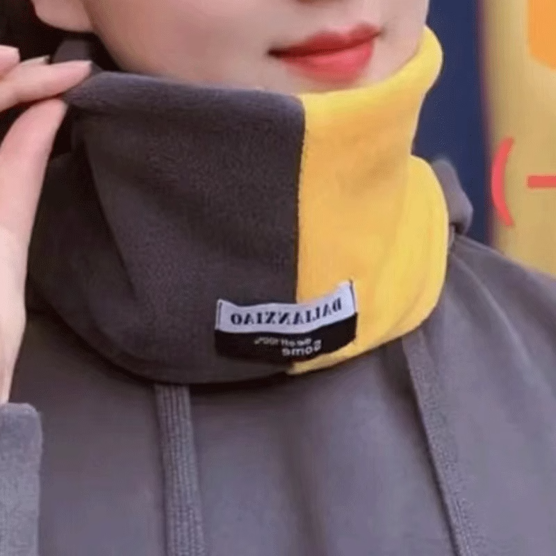 围脖男女同款冬季加绒加厚骑行