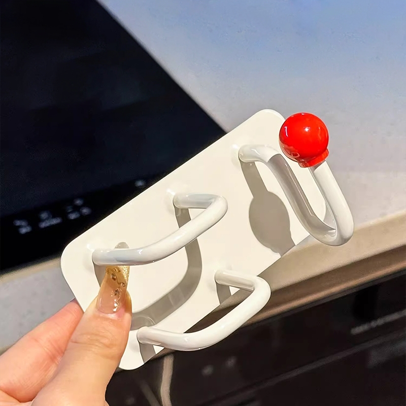 多巴胺梳子置物架壁挂免打孔头绳