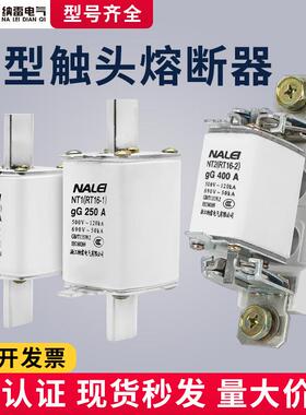 NT00刀型插入式低压熔断器熔芯熔断器保险丝底座 RT16-00外贸供货