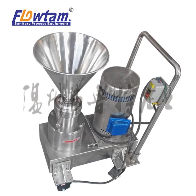 弗鲁特不锈钢卫生级分体移动胶体磨7.5kw骨泥研磨机厂家JMF-140