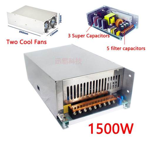 1500W12V15V18V20V24V27V30V36V40V48V50V60V70V80V110V开关电源