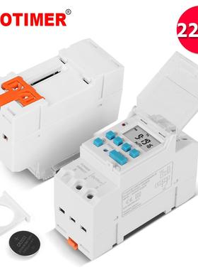 TM919H定时器开关时间控制器自动循环定时电源输出可更换电池 16A