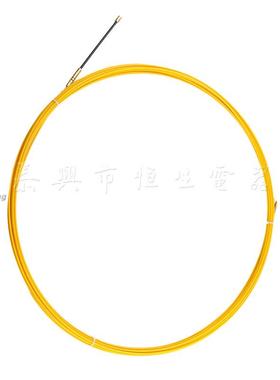 黄色玻纤穿墙线 引线拉线器 电工用 cable puller 30m 线经4mm