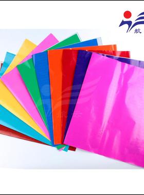 801蜡光纸51*76儿童彩色手工单面蜡光纸艺术折纸剪纸蜡光100张/包