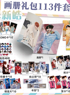 苏新皓周边画册113件海报钥匙扣立牌照片吧唧书签贴纸照片TF家族
